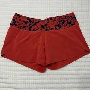 4” speed up low rise lululemon shorts